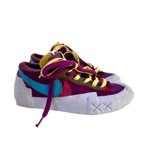 KAWS Sacai Nike Blazer Low Purple Dust​​